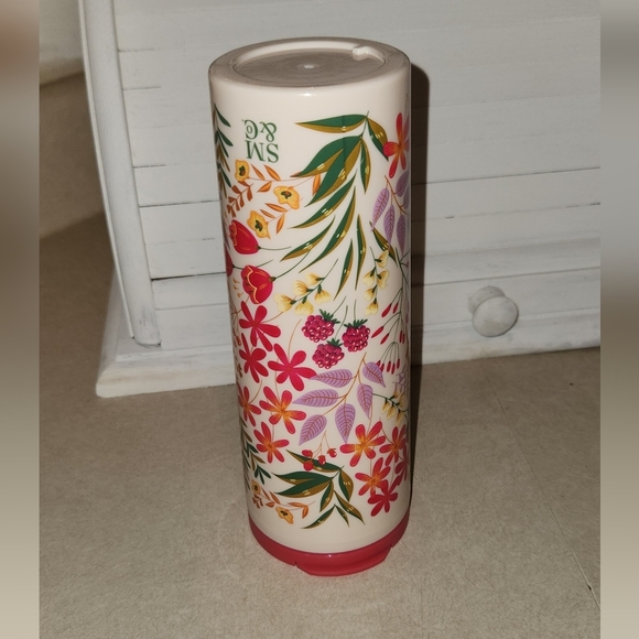 Steel Mill & Company Pink Floral Tall Insulated Travel Coffee Cup - Picture 5 of 7